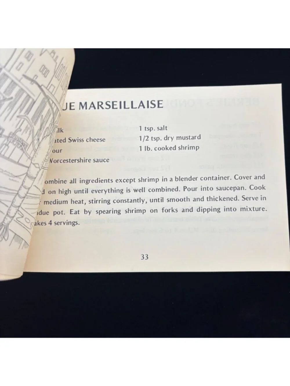 The Fondue Cookbook 1968 Nitty Gritty Retro Vintage Recipes Collectible